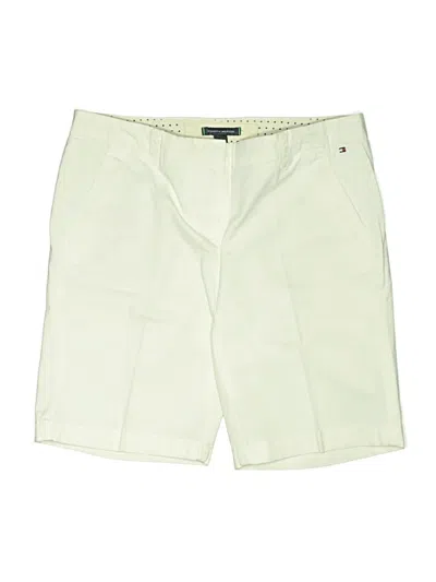Pre-owned Tommy Hilfiger Khaki Shorts In Ivory