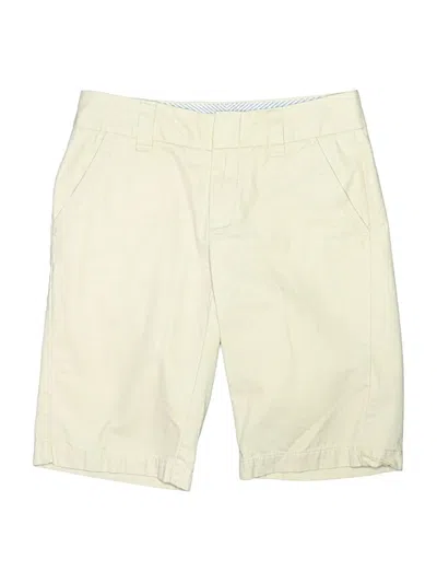 Pre-owned Tommy Hilfiger Khaki Shorts In Ivory