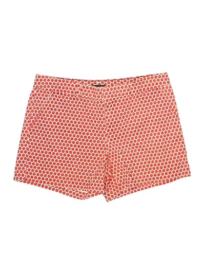 Pre-owned Tommy Hilfiger Khaki Shorts In Red