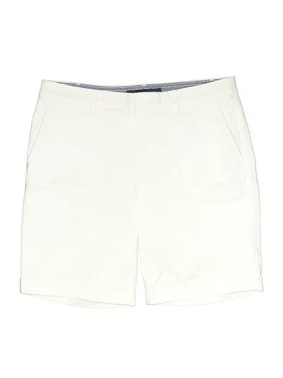Pre-owned Tommy Hilfiger Khaki Shorts In White