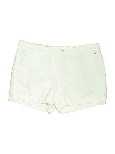 Pre-owned Tommy Hilfiger Khaki Shorts In White