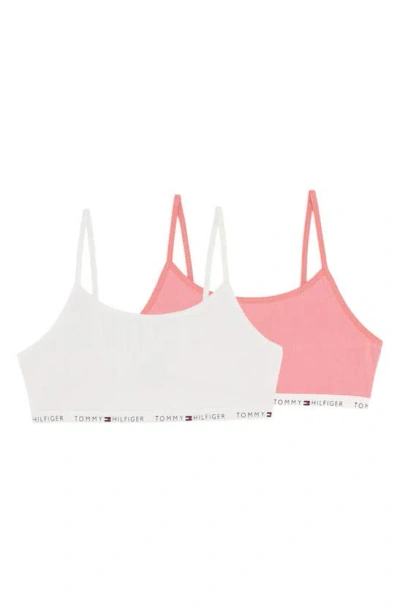 Tommy Hilfiger Kids' Assorted 2-pack Bralettes In White