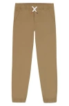 Tommy Hilfiger Big Boys Clark Pull On Jogger In Brown