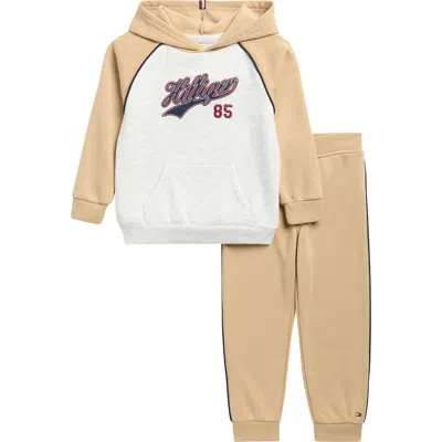 Tommy Hilfiger Kids' Colorblock Fleece Hoodie & Joggers Set In Prepack Assorted