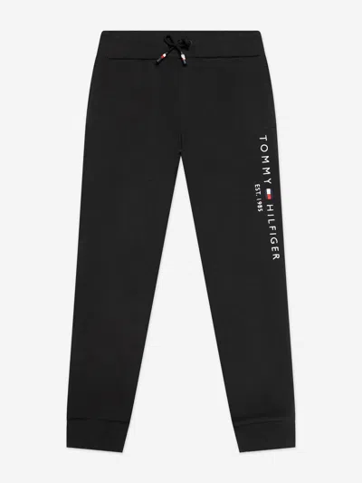 Tommy Hilfiger Kids Essential Sweatpants In Black