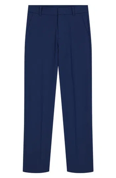Tommy Hilfiger Kids' Flex Stretch Twill Performance Dress Pants In Blue