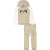 Tommy Hilfiger Kids' Hoodie & Jogger Set In Brown