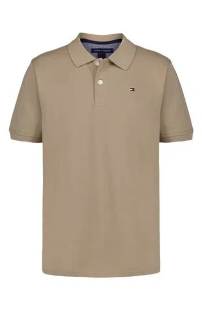 Tommy Hilfiger Kids' Ivy Cotton Polo In Neutral