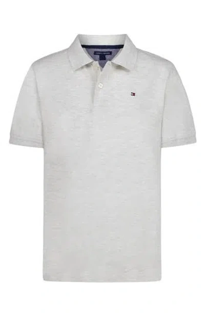 Tommy Hilfiger Kids' Ivy Cotton Polo In Gray