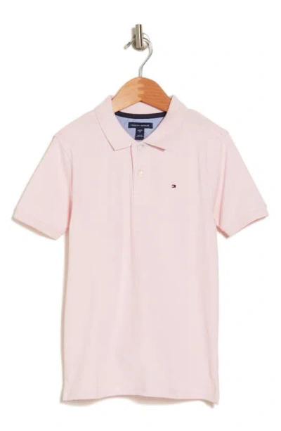 Tommy Hilfiger Kids' Boy's Ivy Solid Polo In Parfait Pink