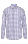 Tommy Hilfiger Boy's Checked Shirt In Blue/orchid Pink