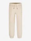 Tommy Hilfiger Kids Mini Corp Logo Joggers In Beige