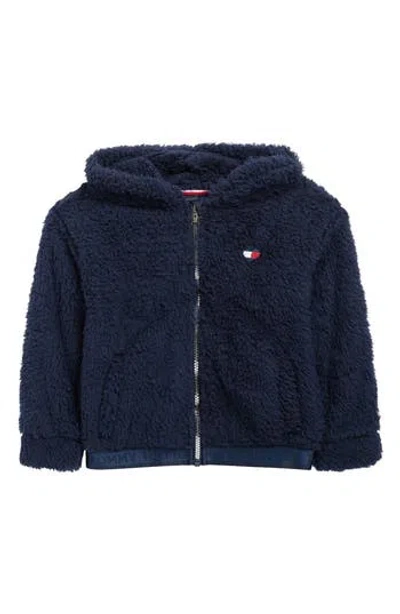 TOMMY HILFIGER TOMMY HILFIGER KIDS' MINKY FAUX FUR HOODED JACKET