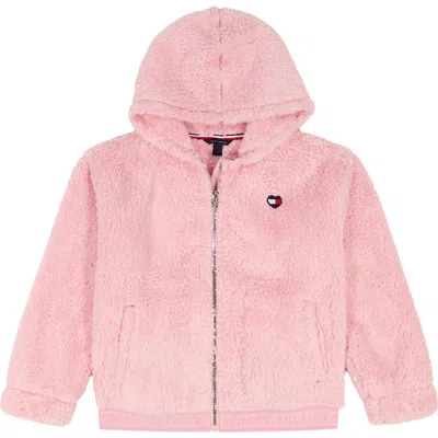 TOMMY HILFIGER TOMMY HILFIGER KIDS' MINKY FLEECE ZIP UP HOODIE
