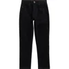 Tommy Hilfiger Kids' Straight Leg Jeans In Black