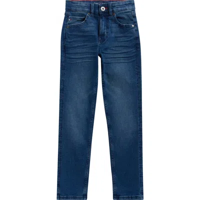 Tommy Hilfiger Kids' Straight Leg Jeans In Blue