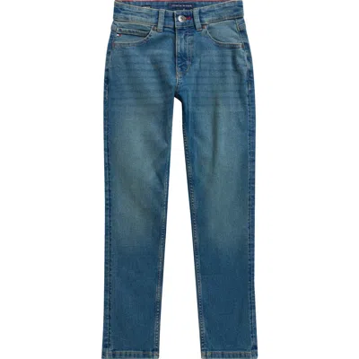 Tommy Hilfiger Kids' Straight Leg Jeans In Blue