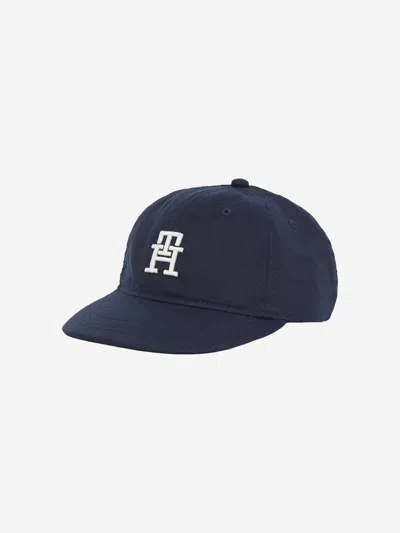 Tommy Hilfiger Kids Summer Prep Cap In Blue