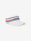Tommy Hilfiger Kids Track Club Visor In White