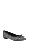 Tommy Hilfiger Kimio Pointed Toe Flat In Multi