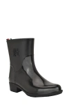 Tommy Hilfiger Crest Rain Boot In Black