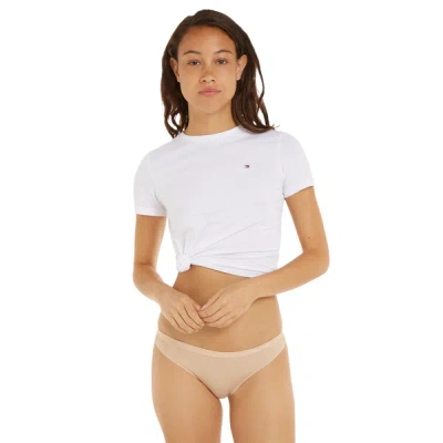 Tommy Hilfiger Lace Briefs In Neutral