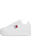 Tommy Hilfiger Lace-up Sneakers In Animal Print