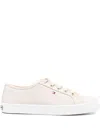 Tommy Hilfiger Lace-up Sneakers In Neutral