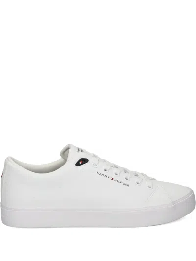 Tommy Hilfiger Lace-up Sneakers In White