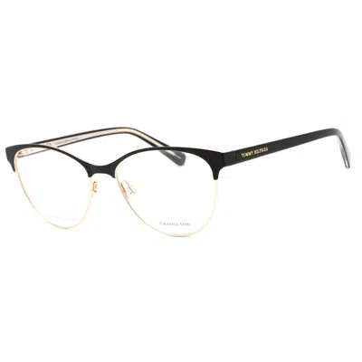Tommy Hilfiger Ladies Black Cat Eye Eyeglass Frames Th1886 In Multi