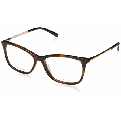 Tommy Hilfiger Ladies' Spectacle Frame  Th-1589-086  53 Mm Gbby2 In Black