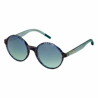Tommy Hilfiger Ladies' Sunglasses  Th-1187s-k60  54 Mm Gbby2 In Green