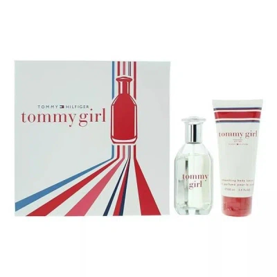 Tommy Hilfiger Ladies Tommy Girl Gift Set Fragrances 7640496671419 In White