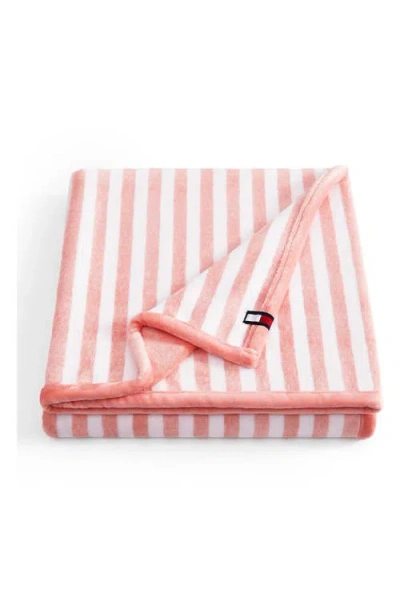 Tommy Hilfiger Laguna Beach Stripe Throw Blanket In Multi