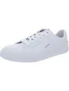 Tommy Hilfiger Lamiss Womens Faux Leather Lifestyle Casual And Fashion Sneakers In Multi