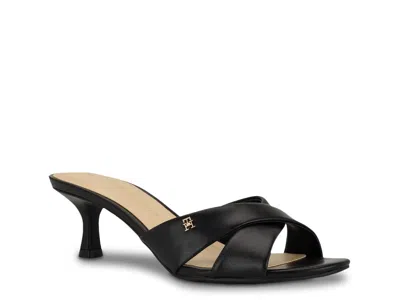Tommy Hilfiger Lanis Sandal In Black