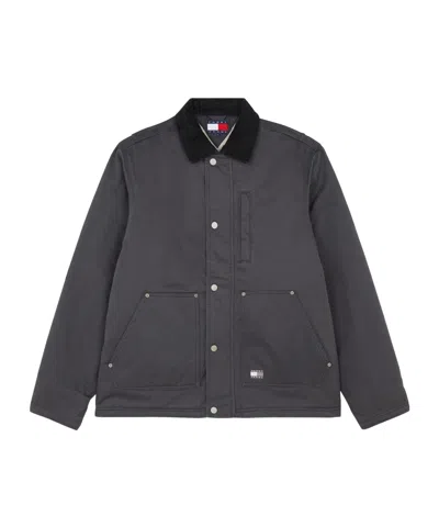 Tommy Hilfiger Lapel Jacket In Black