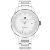Tommy Hilfiger Lars Automatic Watch Silver