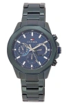 Tommy Hilfiger Lars Quartz Multifunction Bracelet Watch, 46mm In Green