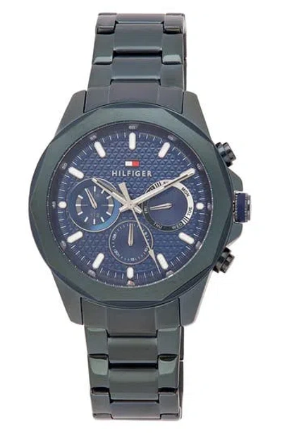 Tommy Hilfiger Lars Quartz Multifunction Bracelet Watch, 46mm In Green