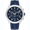 Tommy Hilfiger Lars Watch Blue In Blue