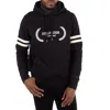 Tommy Hilfiger Embroidered Hilfiger Laurel Logo Hoodie In Black