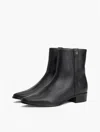 Tommy Hilfiger Leather Ankle Boot In Multi