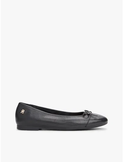 Tommy Hilfiger Leather Ballet Flat