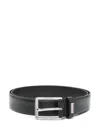 Tommy Hilfiger Logo-plaque Leather Belt