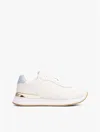 Tommy Hilfiger Leather Contrast Heel Sneaker