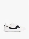 Tommy Hilfiger Leather Contrast Panel Court Sneaker