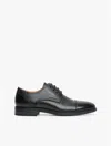 Tommy Hilfiger Leather Derby Shoe In Black