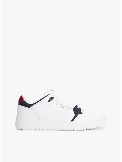 Tommy Hilfiger Leather Low In White