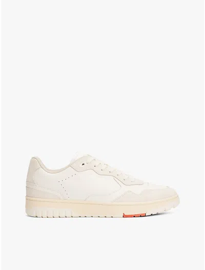 Tommy Hilfiger Leather Low In White